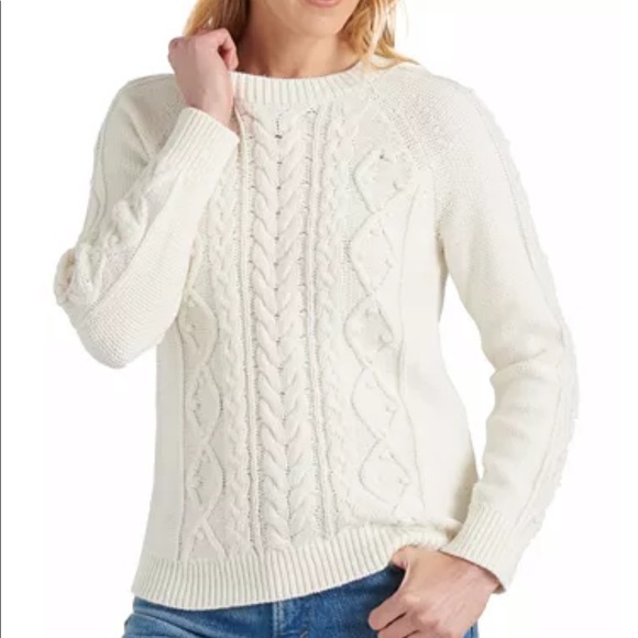 ✨ Final Price ✨ Lucky Brand Cable Knit Sweater - Picture 3 of 14